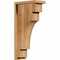 Ekena Millwork Mediterranean Rough Sawn Corbel w/Backplate, Western Red Cedar, 6"W x 12"D x 24"H COR06X12X24MED01RWR - alternate 1